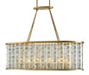 Frinton Rectangular Chandelier - Currey & Co.