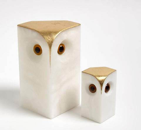 Alabaster Owl - Global Views