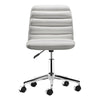 Admire Office White Chair - Zuo Modern