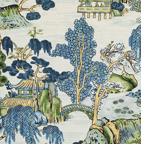 Asian Scenic Pillow - Ryan Studio