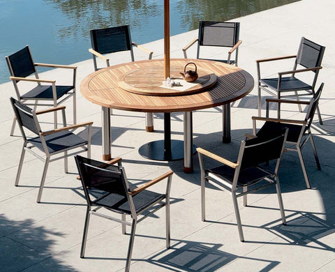 Equinox Dining Table 180 - Barlow Tyrie