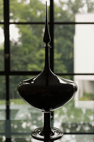 Breve Black Venetian Decanter  - Joe Cariati