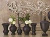 Mini Chinoise Vases, S/5, Matte Black - Global Views