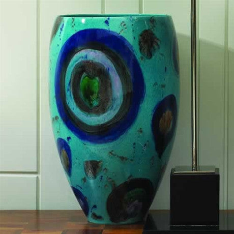 Blue Spots Vase - Global Views