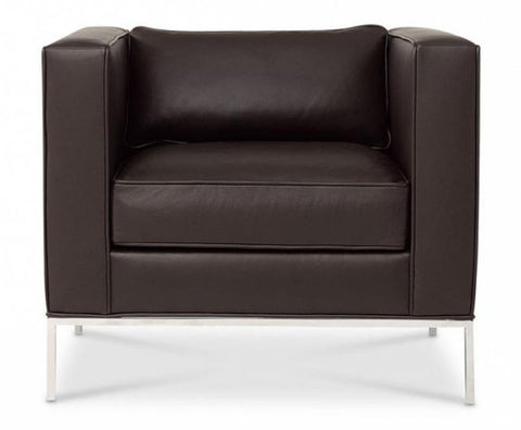 Domicile Tufted Square Lounge Chair - Bolier & Co.