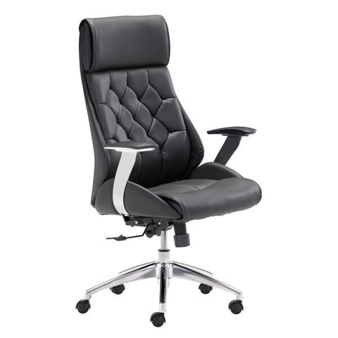 Boutique Office Chair Black - Zuo Modern
