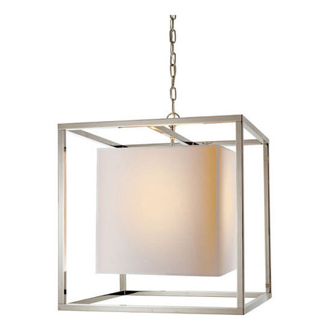Caged Medium Lantern - Visual Comfort