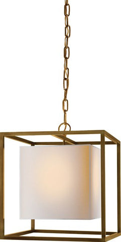 Caged Small Lantern - Visual Comfort