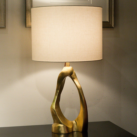 Cannes Gold Gild Table Lamp - Visual Comfort