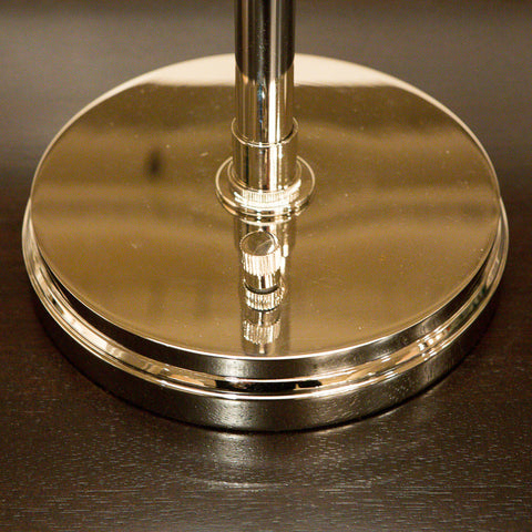 Carlo Polished Nickel Table Lamp - Visual Comfort