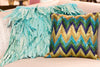 Chevron Multi Stripe Pillow - Sabira Collection