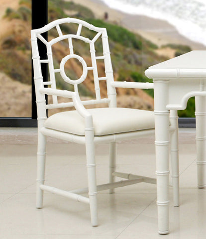 Chloe Armchair, White - Bungalow 5