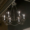 Choros Polished Nickel Chandelier - Visual Comfort
