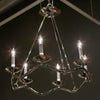Choros Polished Nickel Chandelier - Visual Comfort