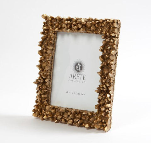 Facet Cluster Frame, Brass - Global Views