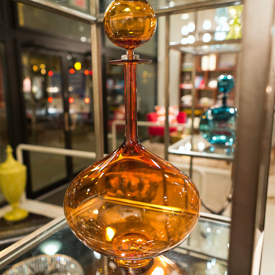 Decanter Genie Bottle, Apricot - Joe Cariati | Luxe Home Philadelphia
