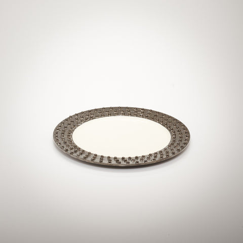 Djembe Dinner Plate - Nima Oberoi-Lunares
