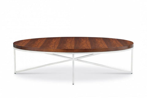 Domicile Cocktail Table With Walnut Top - Bolier & Co.