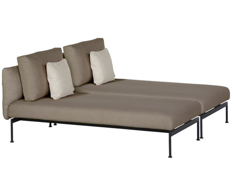 Layout Double Lounger - Barlow Tyrie