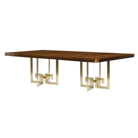 Edie Greek Key Dining Table - Belle Meade Signature