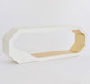 Facet Console Table w/Gold Leaf - Global Views