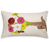 Flower Hand Beaded Pillow - Jonathan Adler