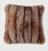 Fox Strip Pillow Stone - Adri Collection