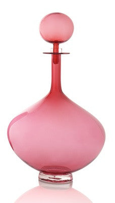 Genie Bottle Petite Decanter by Joe Cariati, Glass Art