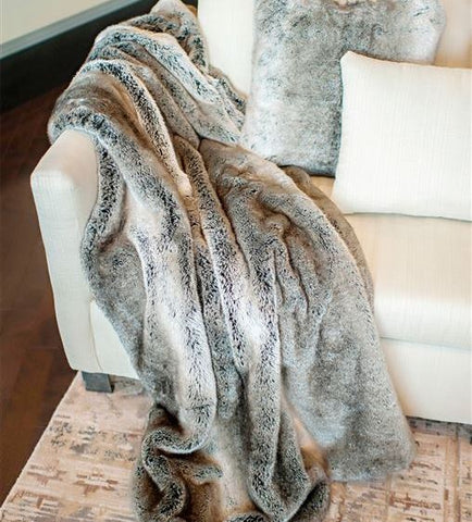 Grey Rabbit Signature Series Throw - Fabulous Furs