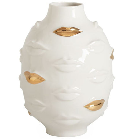 Gilded Gala Round Vase - Jonathan Adler
