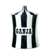 Black Ganja Canister - Jonathan Adler