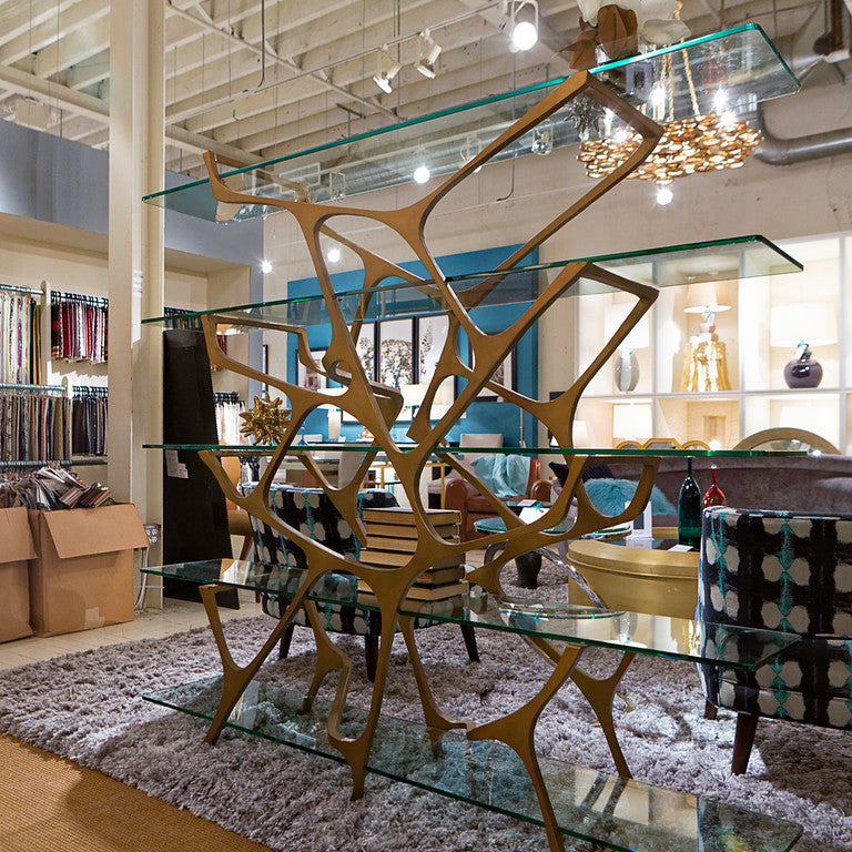 Gerald Five Tier Bookcase Made Goods Luxe Home Philadelphia