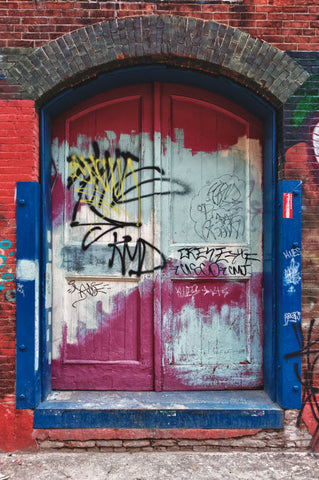 Graffiti Doorway No. 1 - Sylvie Rose & Michael Spewak