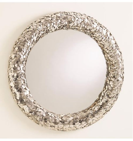 Gypsy Coin Mirror, Nickel - Global Views