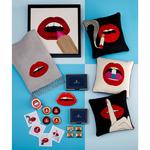 Lips Cocktail Napkins S/4- Jonathan Adler