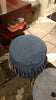 Aggie Pouf, Dark Blue - V Rugs & Home