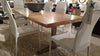 Spalted Maple Live-Edge Slab With Stainless Steel Base Dining Table - Lancaster Iron and Wood