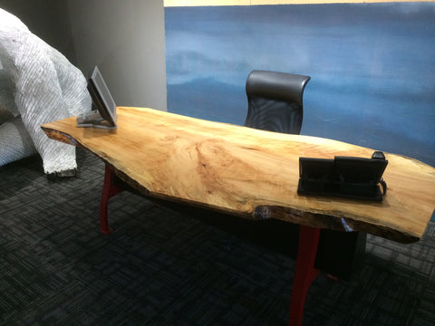 Ambrosia Maple Desk - Wood Shop