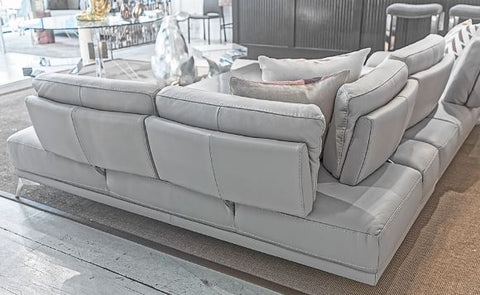 i764 Leather Sectional - Incanto