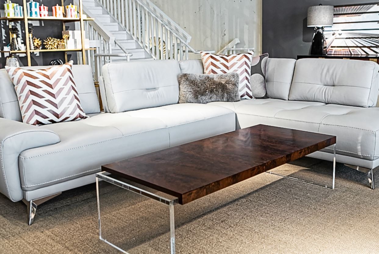 i764 Leather Sectional Right - Incanto | Luxe Home Philadelphia