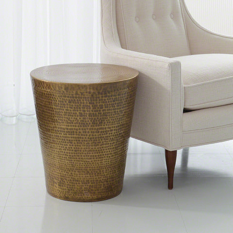 Izmir Hammered Side Table - Studio A