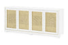 Karen 4-Door Cabinet, White - Bungalow 5