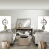 Petrified Wood Side Table - Bernhardt Interiors