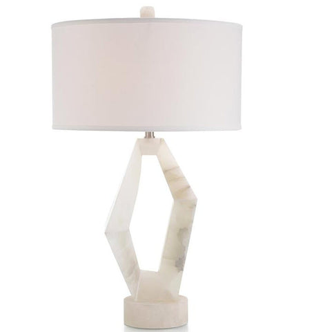 Abstract Alabaster Table Lamp - John-Richard