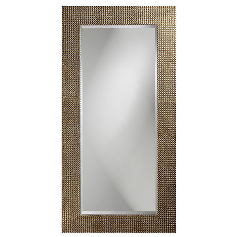 Lancelot Rectangular Mirror - Silver Leaf - Howard Elliott