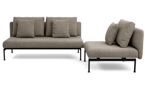 Layout Double Bench - Barlow Tyrie
