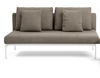 Layout Double Bench - Barlow Tyrie