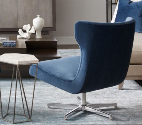 Carlo Swivel Chair - Modern Living by Lillian August