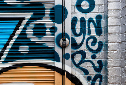 Locked Door – North Philadelphia, 2013 - Sylvie Rose & Michael Spewak