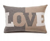 Love Pillow - Rani Arabella - Gray Taupe